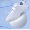 imageDADAWEN Girls White Cheer Shoes Youth Cheerleading Shoes Dance Athletic Training Tennis Lightweight Competition for Women Cheer SneakersB White