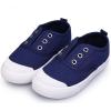imageDADAWEN Boys Girls Canvas Light Weight SlipOn Sneakers Running ShoeBlue