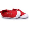 imageDADAWEN Boys Girls Canvas Light Weight SlipOn Sneakers Running ShoeRed