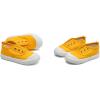 imageDADAWEN Boys Girls Canvas Light Weight SlipOn Sneakers Running ShoeYellow