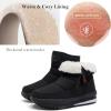 imageDADAWEN Mens Waterproof Winter Snow Boots Warm Fur Lined Ankle Boots Zipper Closure Slip on Outdoor Antislip Cold Weather ShoesBlack