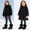 imageDADAWEN Kids Boys Girls Snow Boots Suede Warm Fur Lined Slip On Outdoor Winter Boots ToddlerLittle KidBlack