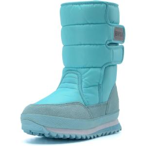 imageDADAWEN Womens Waterproof Frosty Snow BootBlueep