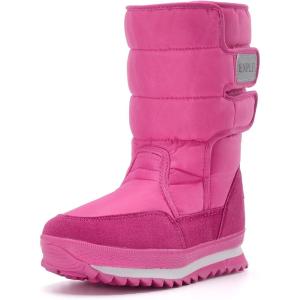 imageDADAWEN Womens Waterproof Frosty Snow BootRose Redep