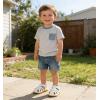 image:imageDADAWEN Baby Toddler Girls Boys Leather Closed Toe Athletic Sandals Lightweight NonSlip Soft Rubber Sole Summer Outdoor Sandals Walking ShoesWhite