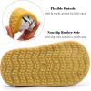 image:imageDADAWEN Baby Toddler Girls Boys Leather Closed Toe Athletic Sandals Lightweight NonSlip Soft Rubber Sole Summer Outdoor Sandals Walking ShoesWhite