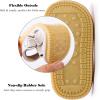 image:imageDADAWEN Boys Girls Leather ClosedToe Athletic Sandals Baby Toddler Summer Breathable Lightweight Soft Sole Outdoor Sandals Walking ShoesYellow