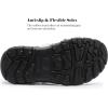 image:imageDADAWEN Boys Girls Leather Sandals Summer Athletic Hiking Beach Outdoor Open toe Adjustable Straps Sports Sandals for Kids ToddlerLittle KidBig KidWhite