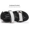 image:imageDADAWEN Boys Girls Leather Sandals Summer Athletic Hiking Beach Outdoor Open toe Adjustable Straps Sports Sandals for Kids ToddlerLittle KidBig KidWhite