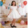 image:imageDADAWEN Girls Dress Shoes Mary Jane Flower Girls Shoes Cute Princess Shoes Low Heels for School Wedding Party ToddlerLittle KidsBig KidsBlack