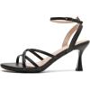 image:imageDADAWEN Womens Dressy Strappy 3 Inch Low Kitten Heel Open Toe Ankle Strap Sandals Dress Shoes for Woman Lady in Party Wedding Bridal Dance EveningBlack