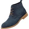 image:imageDADAWEN Mens Chelsea Boots Leather Casual Chukka Ankle Boots Classic Lace Up Dress Boots for Men Blue Suede US Size 95