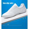 image:imageDADAWEN Adult amp Youth White Cheerleading Shoe Athletic Sport Dance Shoes Training Competition Tennis Sneakers Cheer ShoesWhitewomen