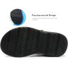 image:imageDADAWEN Boys Girls Leather Sandals Kids Adjustable Straps OpenToe Hiking Beach Summer Outdoor Athletic Sport Sandals for ToddlerLittleBig KidBrown