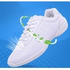 image:imageDADAWEN Adult amp Youth White Cheerleading Shoe Athletic Sport Training Competition Tennis Sneakers Cheer ShoesWhitegirl