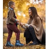 image:imageDADAWEN Boys Girls Glitter Ankle Boots Kids Lace Up Side Zipper Waterproof Outdoor Combat BootsToddlerLittle KidBig Kid Navy Glitter US Size 2 M Little Kid