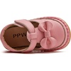 image:imageDADAWEN Toddler Girls Leather Lightweight Soft Sole NonSlip Baby Walking Shoes Cute Bowknot Princess Dress Shoes Flower Girls Mary Jane Flats Party WeddingPink