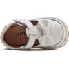 image:imageDADAWEN Toddler Girls Leather Lightweight Soft Sole NonSlip Baby Walking Shoes Cute Bowknot Princess Dress Shoes Flower Girls Mary Jane Flats Party WeddingWhite