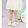 image:imageDADAWEN Toddler Girls Leather Lightweight Soft Sole NonSlip Baby Walking Shoes Cute Bowknot Princess Dress Shoes Flower Girls Mary Jane Flats Party WeddingWhite
