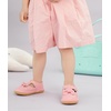 image:imageDADAWEN Toddler Girls Leather Lightweight Soft Sole NonSlip Baby Walking Shoes Cute Bowknot Princess Dress Shoes Flower Girls Mary Jane Flats Party WeddingPink