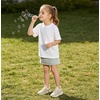 image:imageDADAWEN Boys Girls Sneakers Kids Lightweight Breathable Tennis Shoes Strap Running Athletic Shoes for ToddlerLittle KidBig KidBeige189