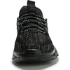 image:imageDADAWEN Boys Girls Sneakers Kids Lightweight Breathable Tennis Shoes Strap Running Athletic Shoes for ToddlerLittle KidBig KidBlack169