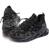 image:imageDADAWEN Boys Girls Sneakers Kids Lightweight Breathable Tennis Shoes Strap Running Athletic Shoes for ToddlerLittle KidBig KidBlack189