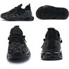 image:imageDADAWEN Boys Girls Sneakers Kids Lightweight Breathable Tennis Shoes Strap Running Athletic Shoes for ToddlerLittle KidBig KidBlack189