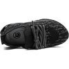 image:imageDADAWEN Boys Girls Sneakers Kids Lightweight Breathable Tennis Shoes Strap Running Athletic Shoes for ToddlerLittle KidBig KidBlacknew Style