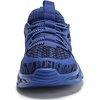 image:imageDADAWEN Boys Girls Sneakers Kids Lightweight Breathable Tennis Shoes Strap Running Athletic Shoes for ToddlerLittle KidBig KidBlue169