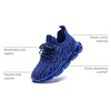 image:imageDADAWEN Boys Girls Sneakers Kids Lightweight Breathable Tennis Shoes Strap Running Athletic Shoes for ToddlerLittle KidBig KidBluenew Style