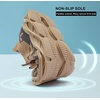 image:imageDADAWEN Boys Girls Sneakers Kids Lightweight Breathable Tennis Shoes Strap Running Athletic Shoes for ToddlerLittle KidBig KidBrown189