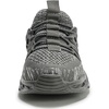 image:imageDADAWEN Boys Girls Sneakers Kids Lightweight Breathable Tennis Shoes Strap Running Athletic Shoes for ToddlerLittle KidBig KidGrey169