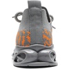 image:imageDADAWEN Boys Girls Sneakers Kids Lightweight Breathable Tennis Shoes Strap Running Athletic Shoes for ToddlerLittle KidBig KidGreynew Style
