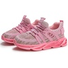 image:imageDADAWEN Boys Girls Sneakers Kids Lightweight Breathable Tennis Shoes Strap Running Athletic Shoes for ToddlerLittle KidBig KidHot Pink169