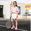 image:imageDADAWEN Boys Girls Sneakers Kids Lightweight Breathable Tennis Shoes Strap Running Athletic Shoes for ToddlerLittle KidBig KidHot Pink169