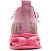 image:imageDADAWEN Boys Girls Sneakers Kids Lightweight Breathable Tennis Shoes Strap Running Athletic Shoes for ToddlerLittle KidBig KidHot Pinknew Style