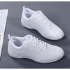 image:imageDADAWEN Girls White Cheer Shoes Youth Cheerleading Shoes Dance Athletic Training Tennis Lightweight Competition for Women Cheer SneakersC White