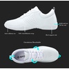 image:imageDADAWEN Girls White Cheer Shoes Youth Cheerleading Shoes Dance Athletic Training Tennis Lightweight Competition for Women Cheer SneakersC White