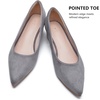 image:imageDADAWEN Womens Pumps Closed Pointed Toe Low Chunky Block Heels Comfortable Heels Dress Shoes Pumps for Women Office Work Wedding PartyGrey