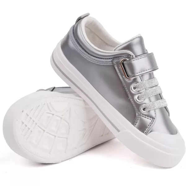 ToandonToddler Kids Sneakers Sparkle Fashion Glitter Sequins Canvas Shoes