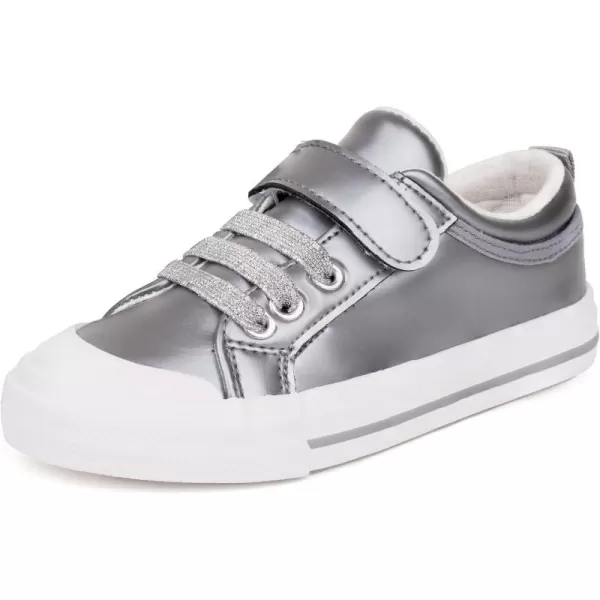 ToandonToddler Kids Sneakers Sparkle Fashion Glitter Sequins Canvas Shoes