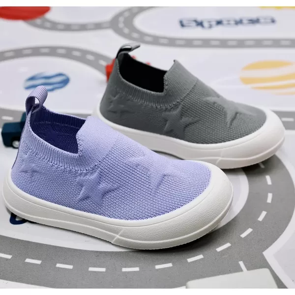 Toandon Baby Toddler Lightweight Flexible Straps Sneakers for 1-7 Yrs
