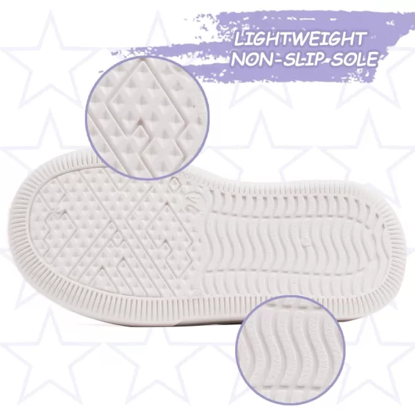 Toandon Baby Toddler Lightweight Flexible Straps Sneakers for 1-7 Yrs