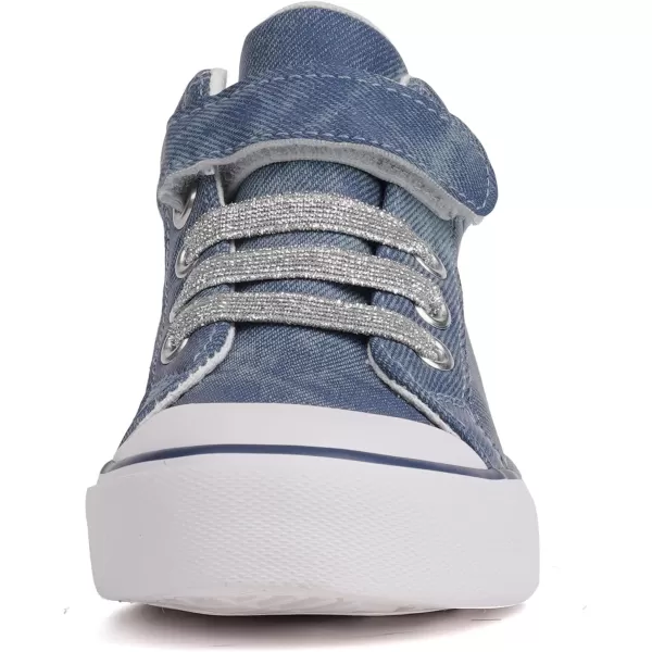 Toandon Kids Adorable Fashion High Top Casual Canvas Sneakers
