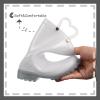 imageOutee Toddler Kids Adorable Lightwight Waterproof Rain Boots Light Up by StepsGlitter Silver