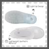 imageOutee Toddler Kids Adorable Lightwight Waterproof Rain Boots Light Up by StepsGlitter Silver
