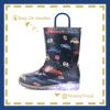 imageOutee Toddler Kids Adorable Lightwight Waterproof Rain Boots Light Up by StepsPolice Cars