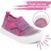 imageToandon Baby Toddler Lightweight Flexible Straps Sneakers for 17 YrsKnit Purple Pink