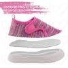 imageToandon Baby Toddler Lightweight Flexible Straps Sneakers for 17 YrsKnit Purple Pink
